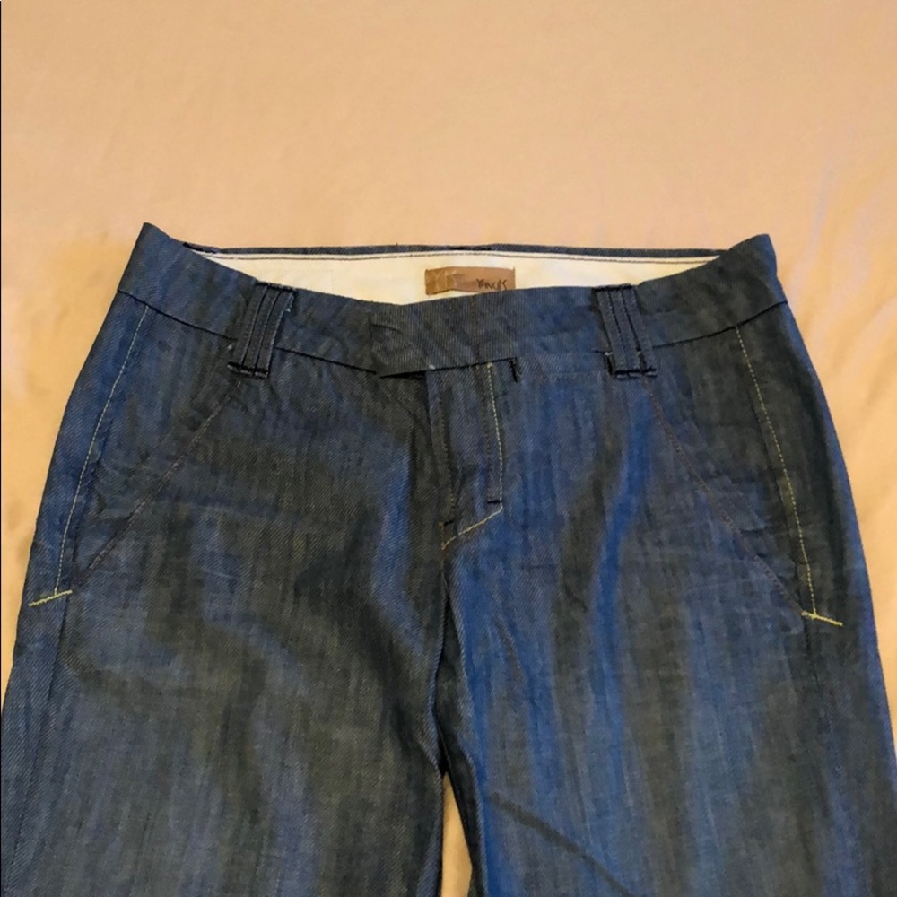 Yanuk trouser style light denim 28
